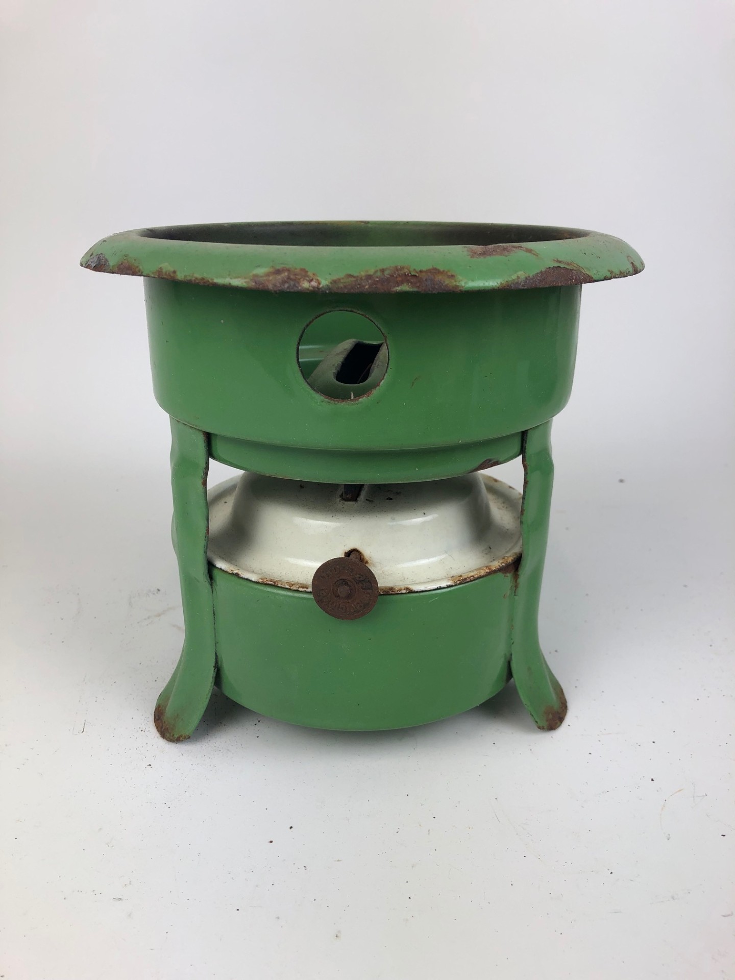Groen eenpits oliestel