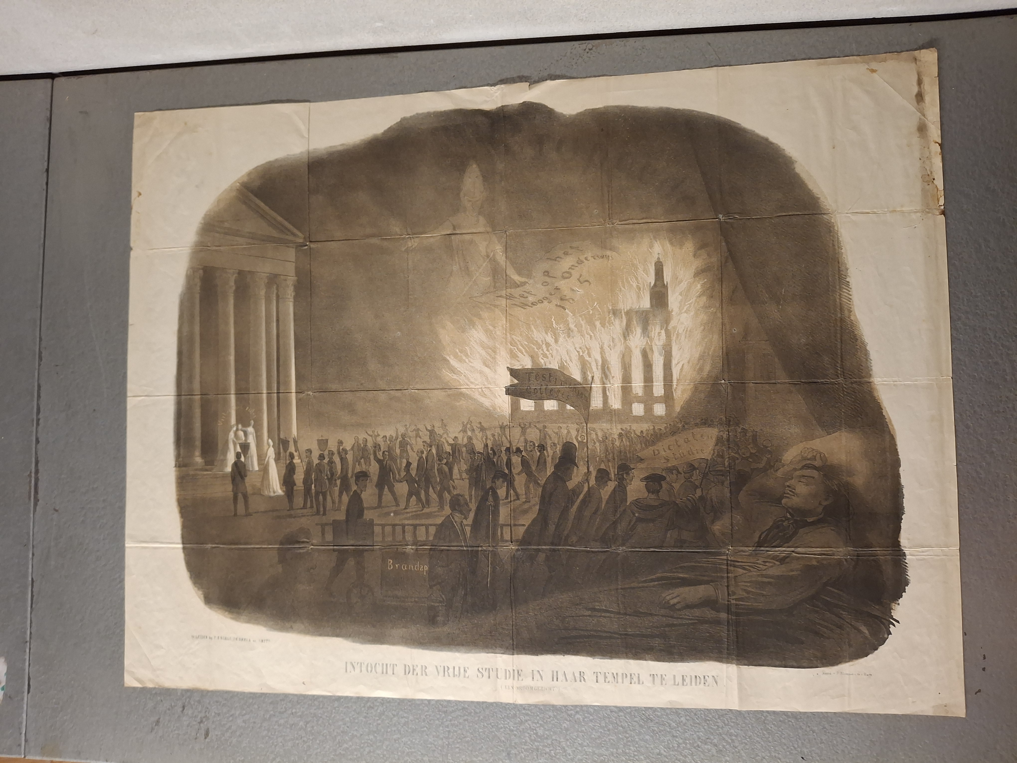 Collectie Almanakprenten uit de Leidse Studentenalmanak (1838-1897)