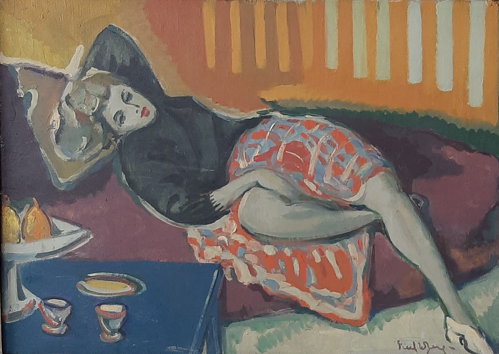 Berg van den, Freek – Rustend Model