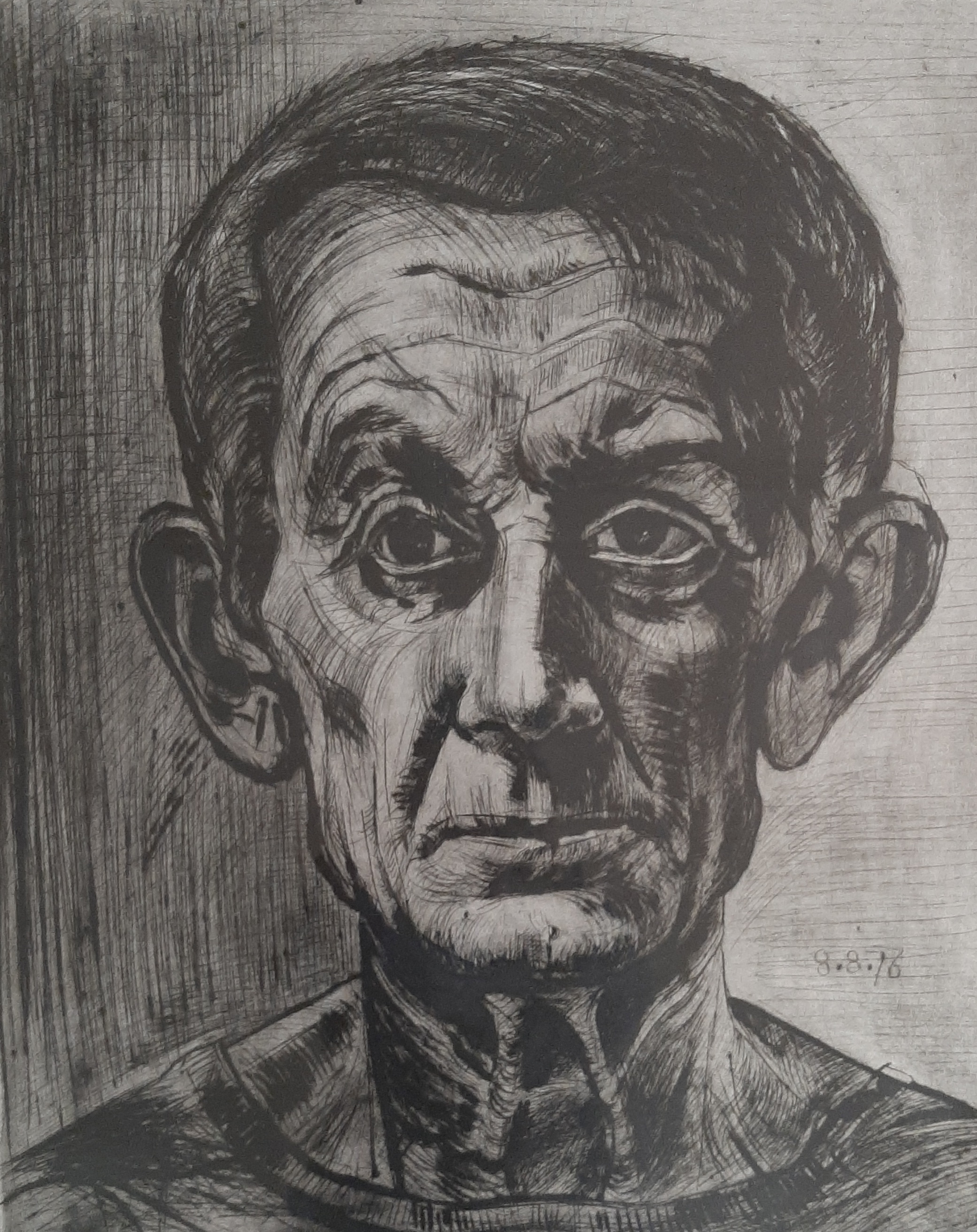 Efferen van, B.J. – Portret van de beeldhouwer Frists Stapel