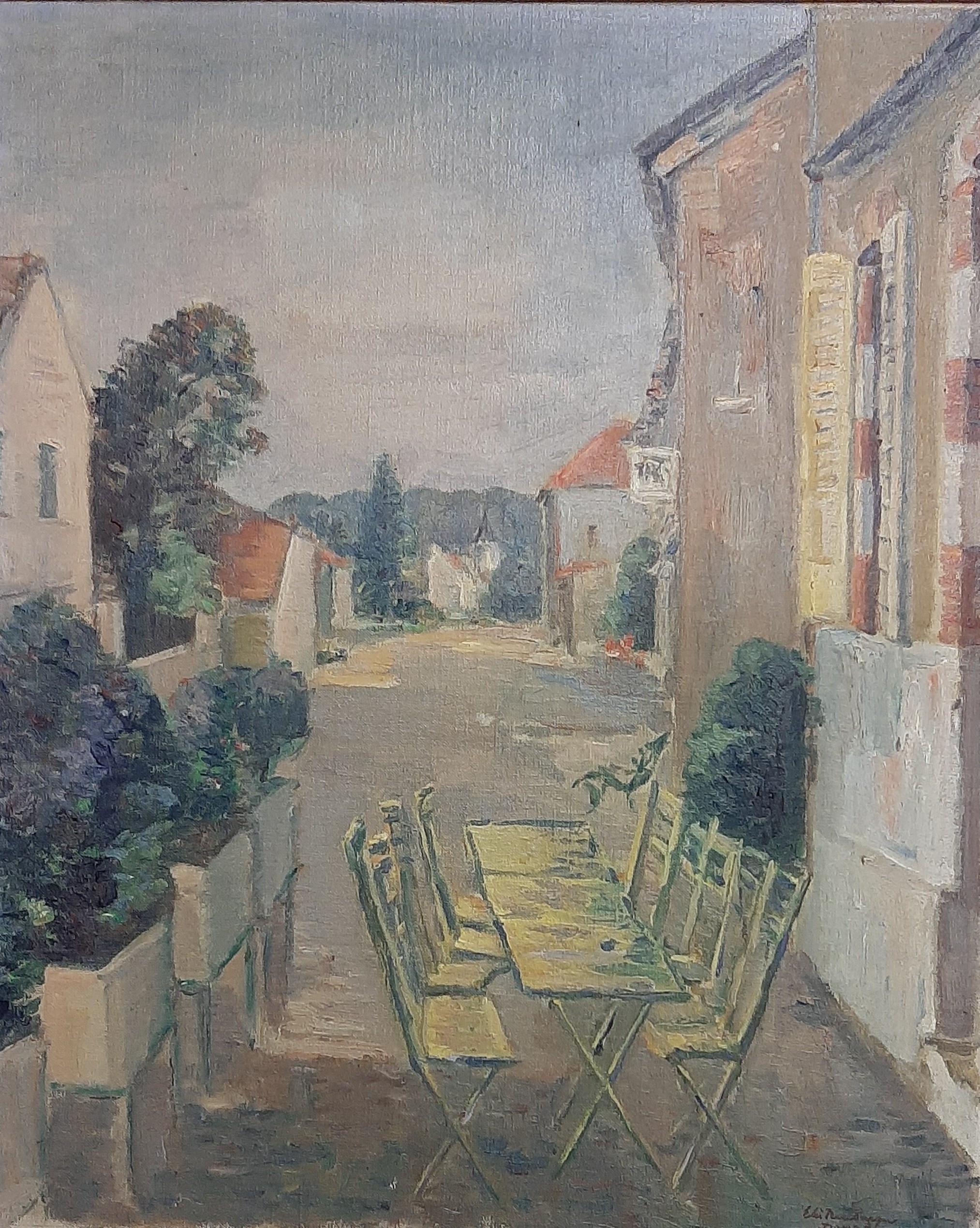 Neuburger, Elie – Caféterras te Donremy