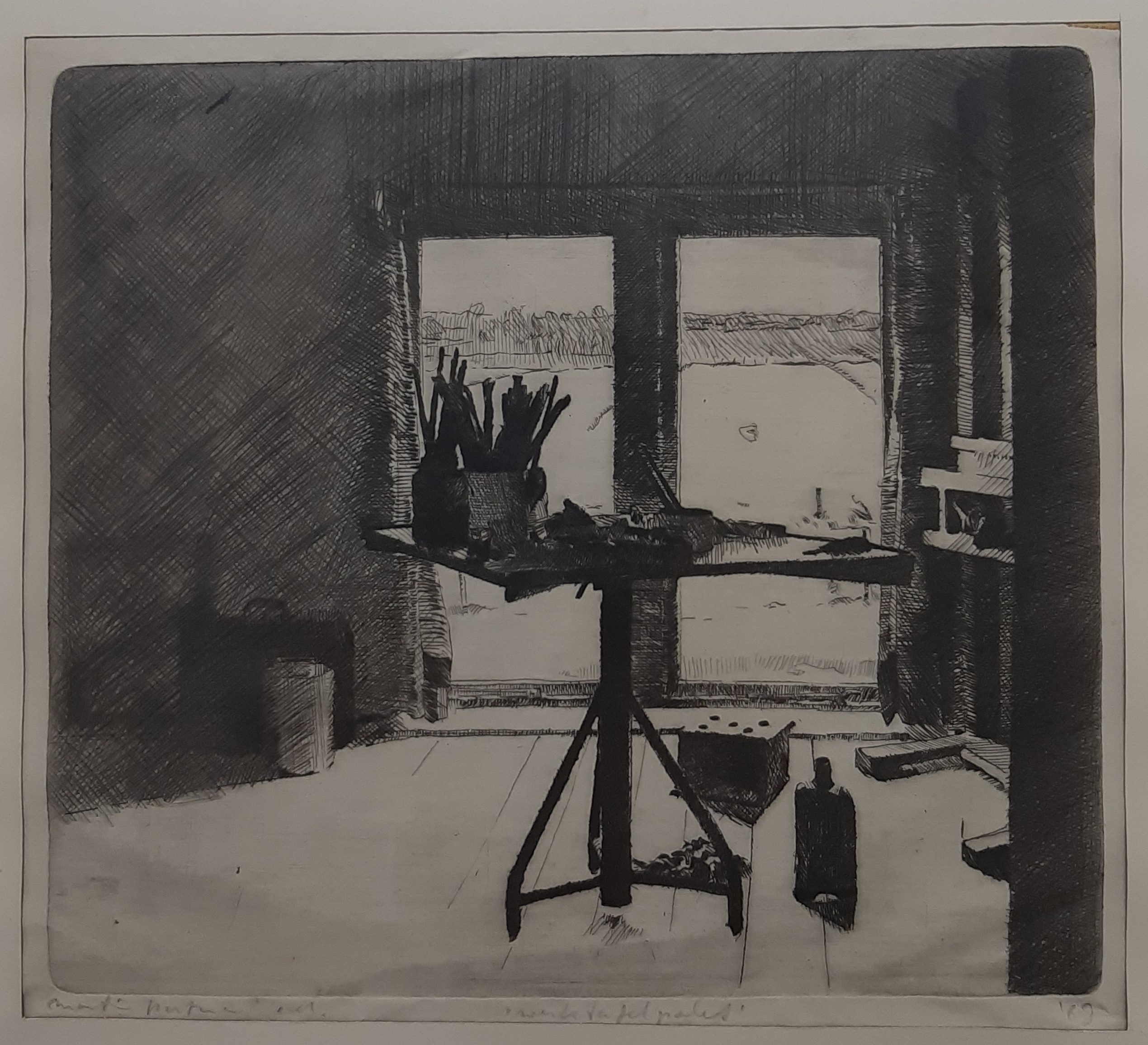 Postma, Martin – Werktafel palet