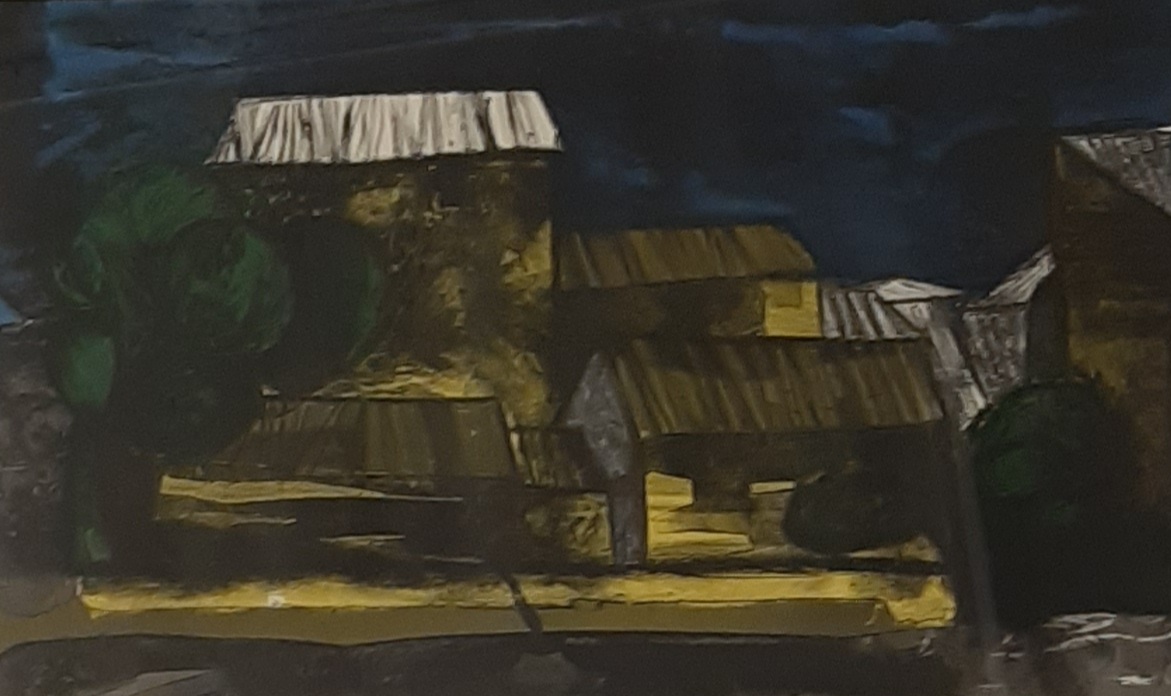 Puettmann, Emile – Dorp in geel