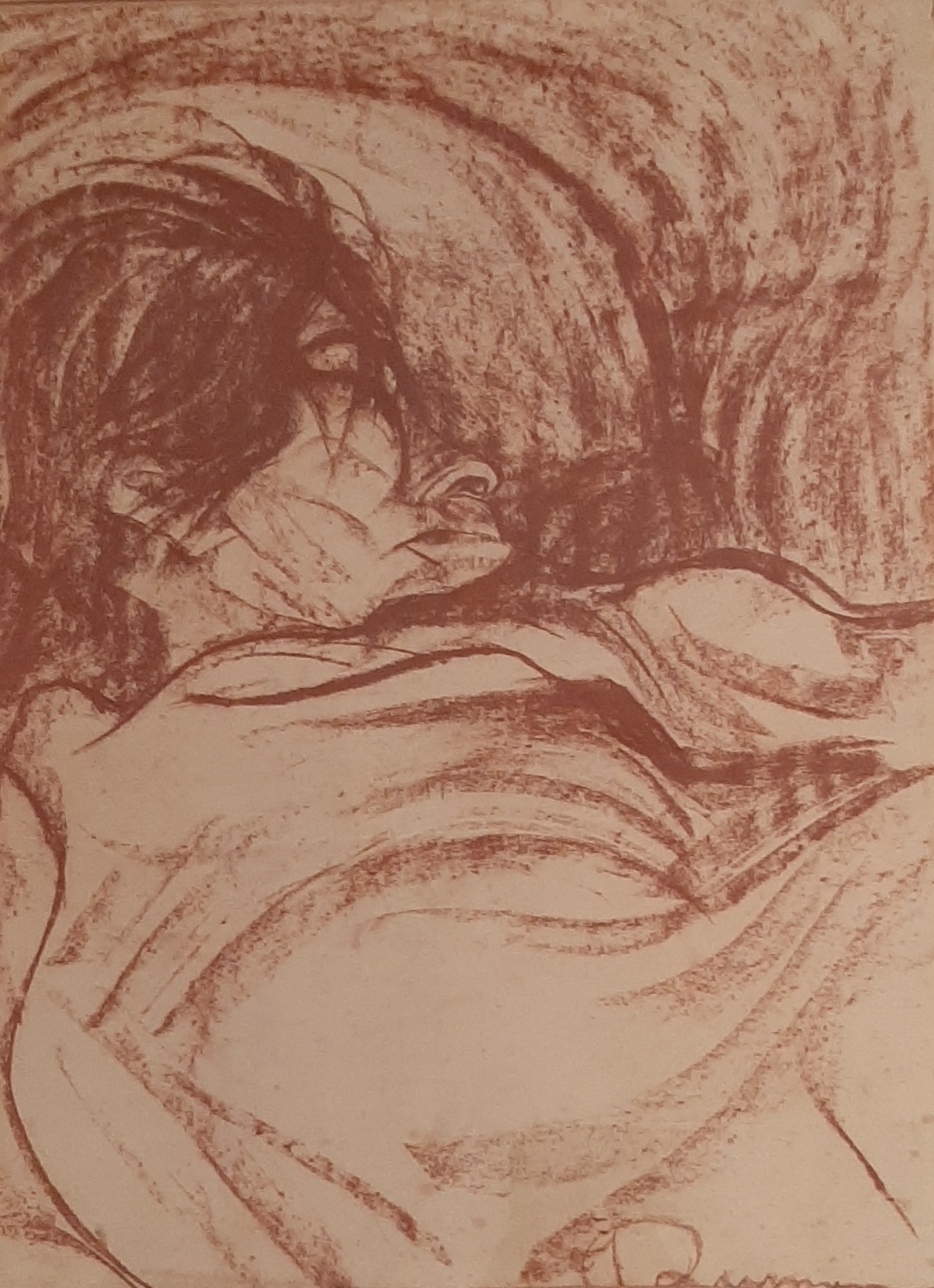 Rusman, Jan – Slapende vrouw