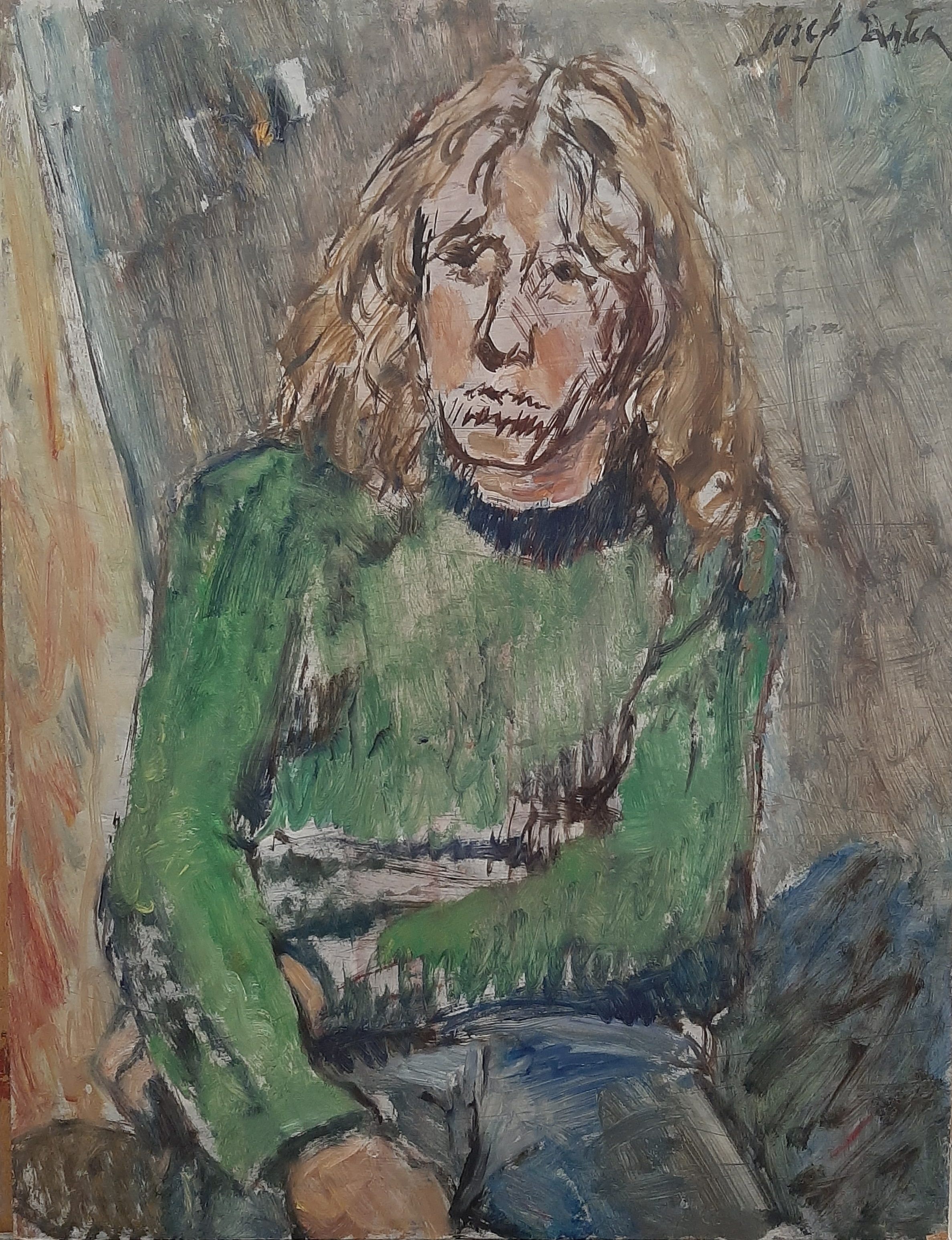 Santen, Josef – Willem in groene trui