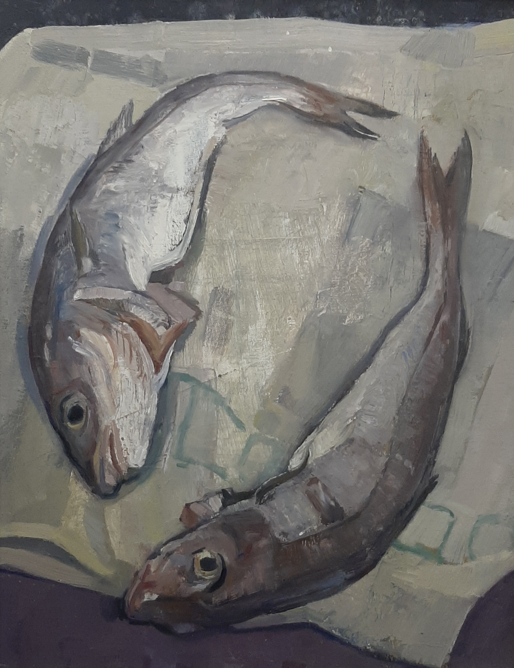 Terpstra, Ronald P. – Stilleven met schelvissen