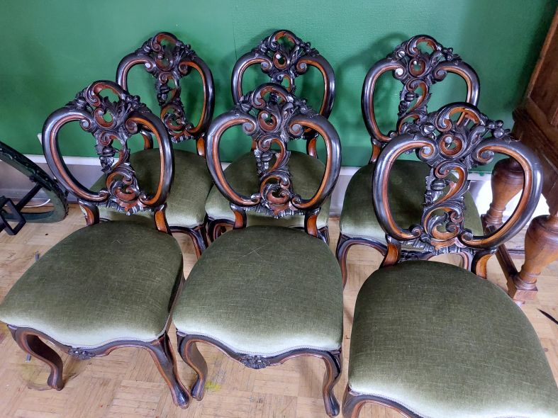 6 stoelen