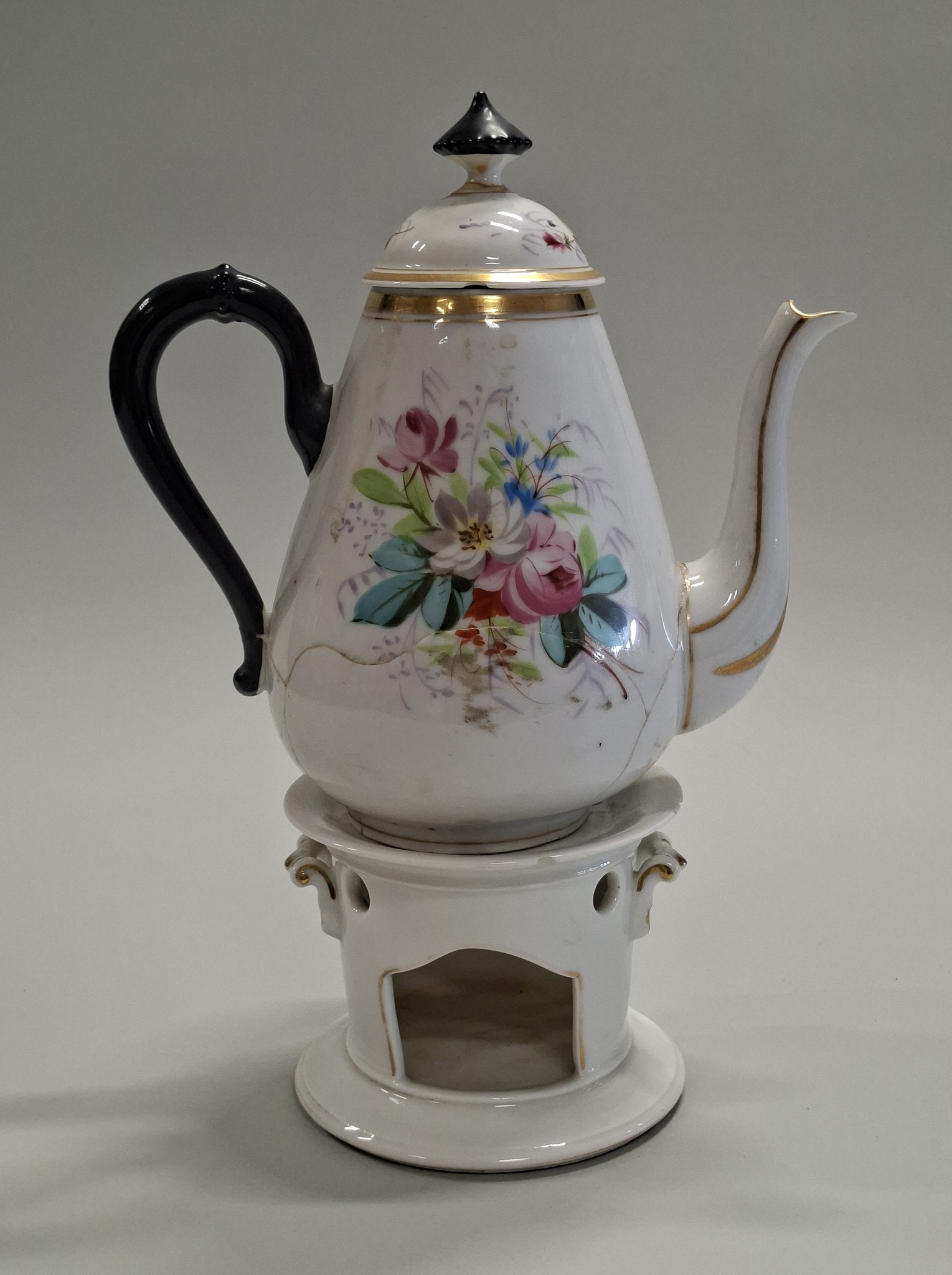 koffiepot en komfoor