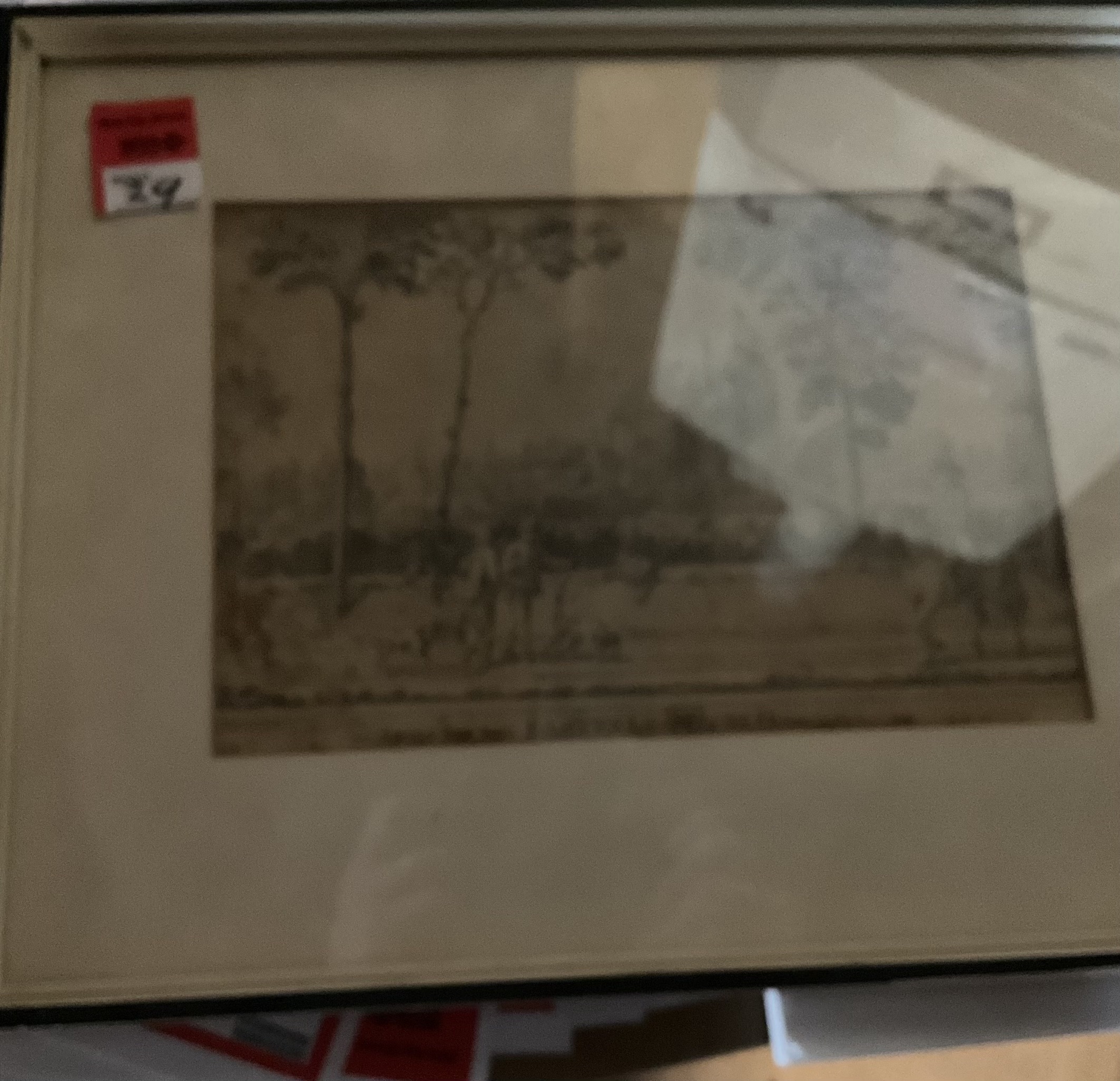 Onleesbaar, in archief vermeld als “A. Hordijk” – Gesigt van het kasteel te Mierlo(666)