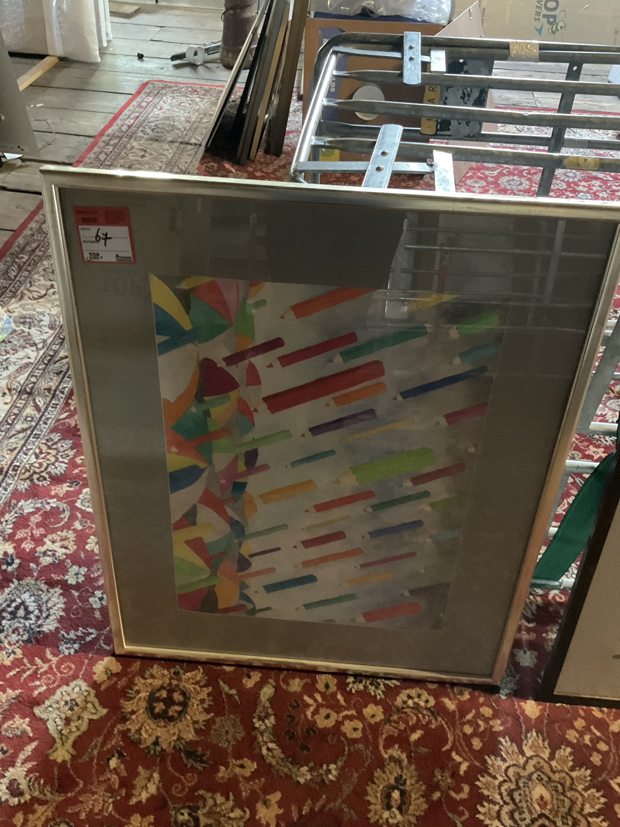Onbekend / onleesbaar – Potloden en paraplu’s