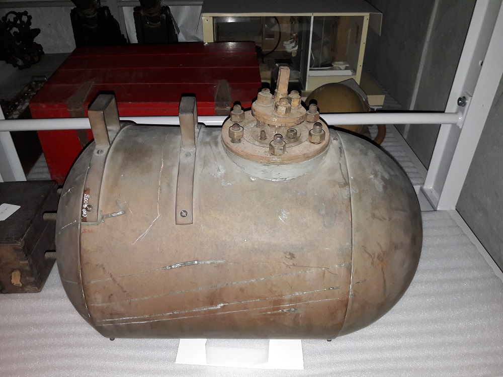 Spartorpedo van niet bij de Marine ingevoerde model.
