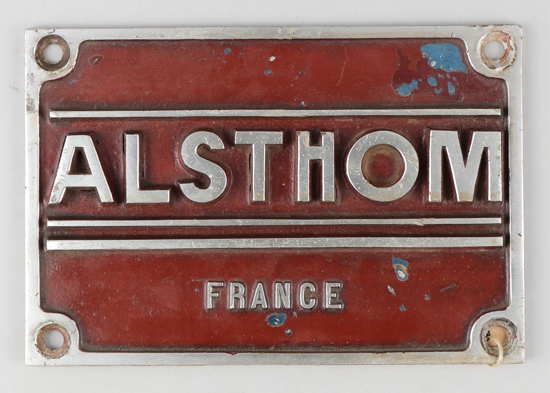 Informatiebord Alsthom France