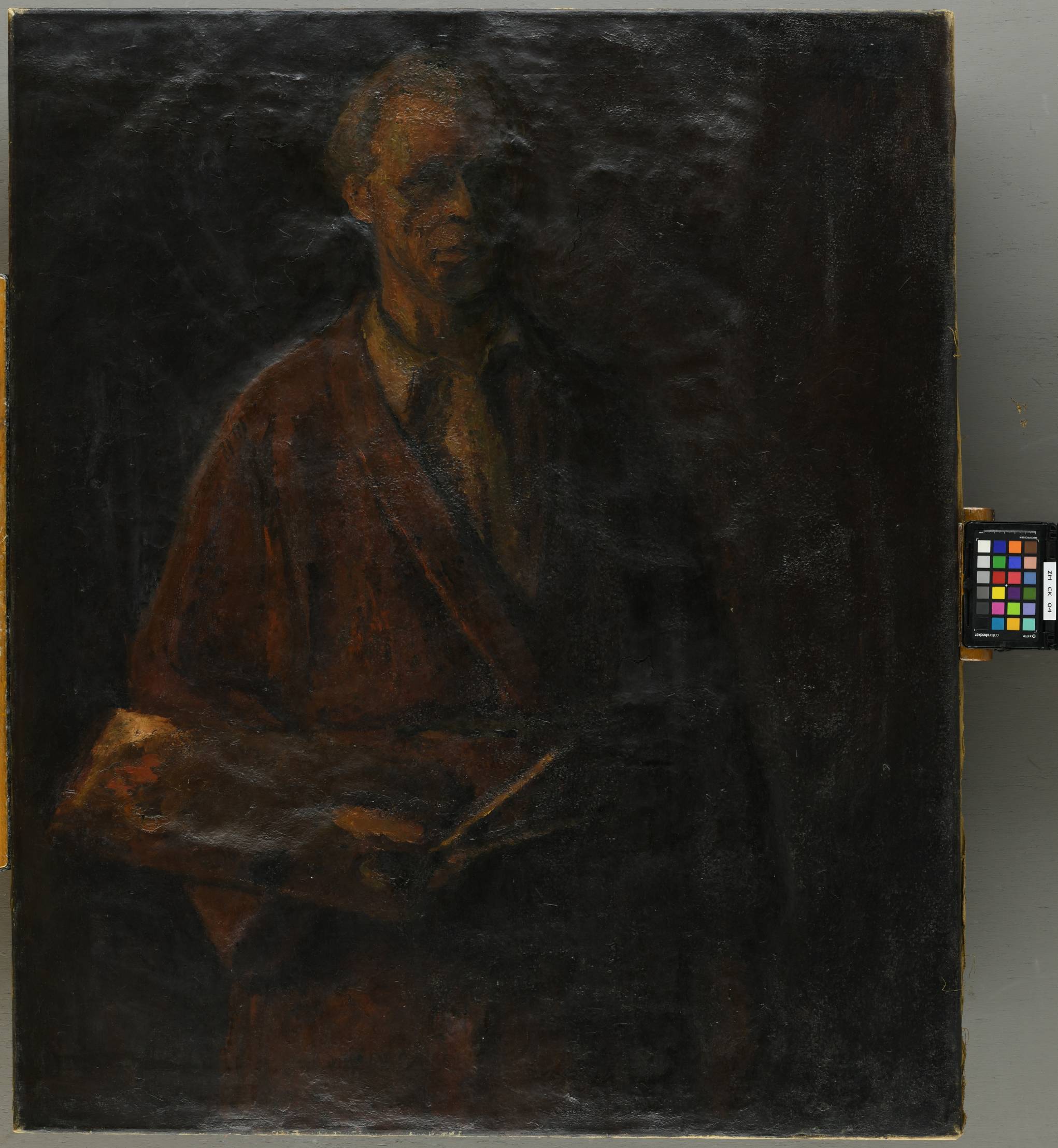 Zelfportret in de oorlogsjaren 